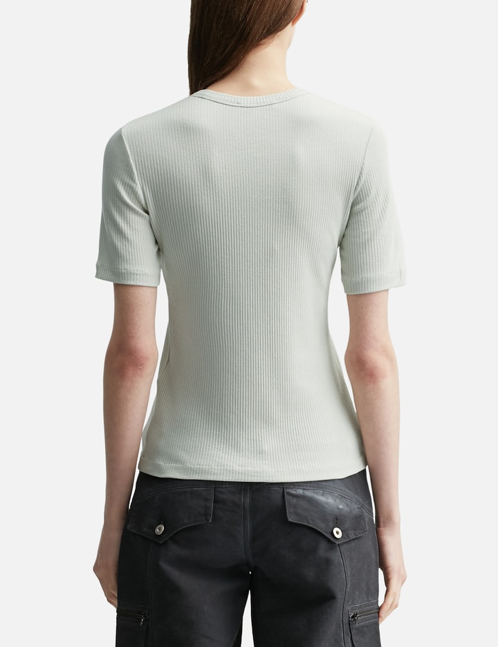 Maison Kitsuné Baby Fox Ribbed Fitted T-Shirt