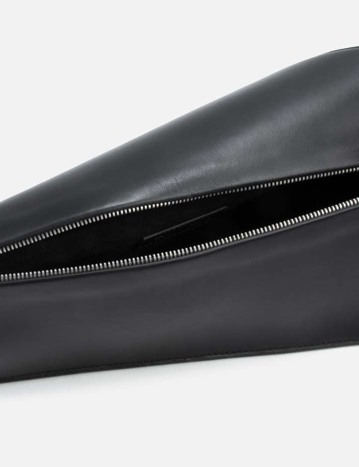 Shop Heliot Emil Unity Baguette Leather Bag In Black