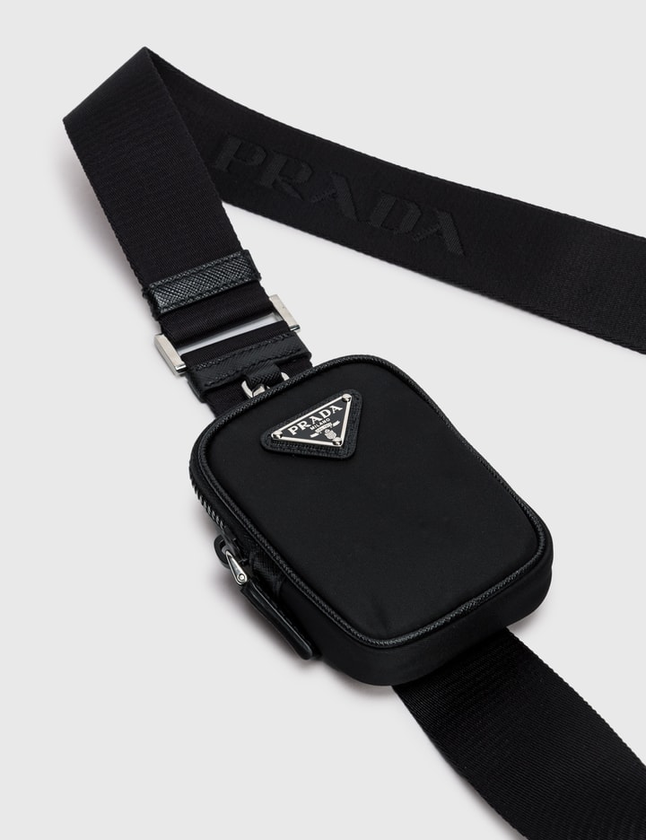 Re-Nylon And Saffiano Leather Shoulder Bag Placeholder Image