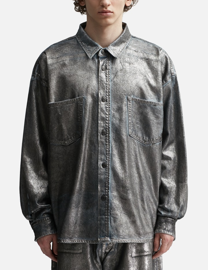 Shop Acne Studios Denim Shirt - Relaxed Fit In Blue
