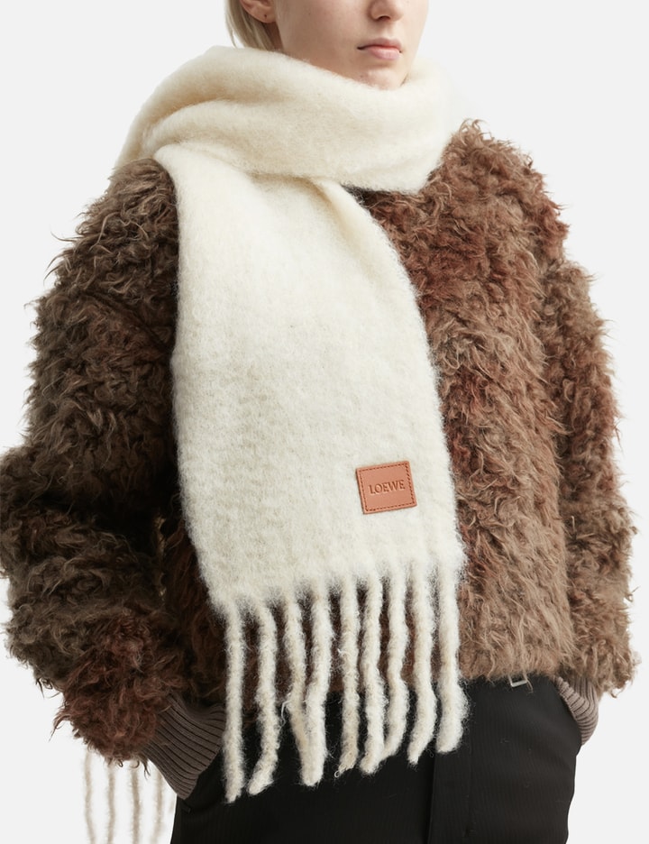 Shop Loewe Wool Blend Scarf