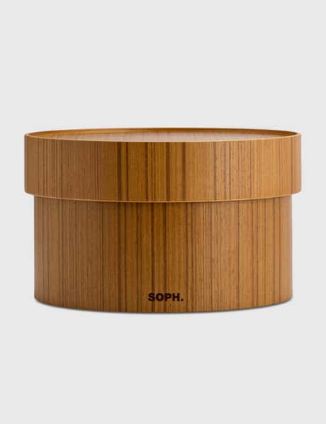 SOPHNET. Saito Wood Round Box