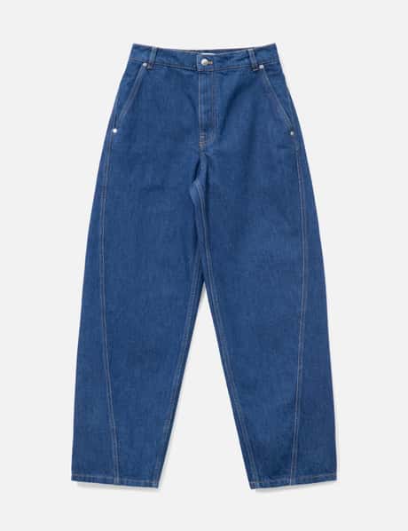 Belted Utility Denim Pants view 17