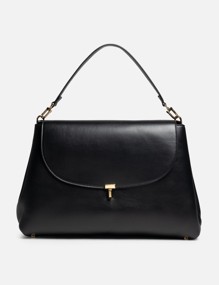 TOTEME T-Lock Leather Satchel