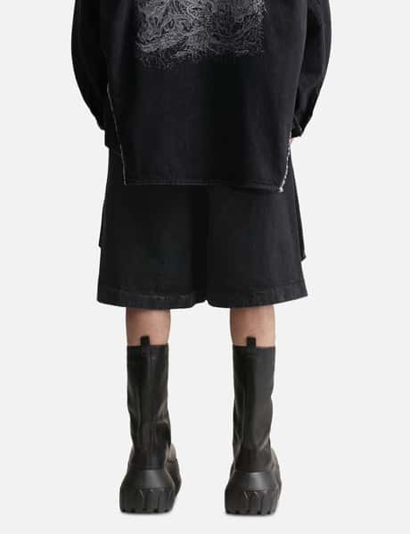 Bias Drape Shorts view 12