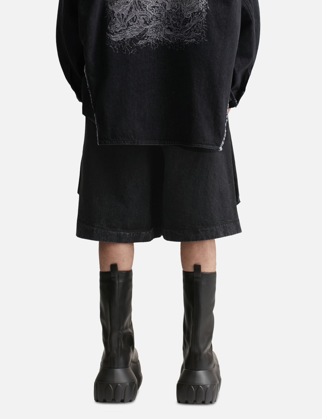 Bias Drape Shorts view 19