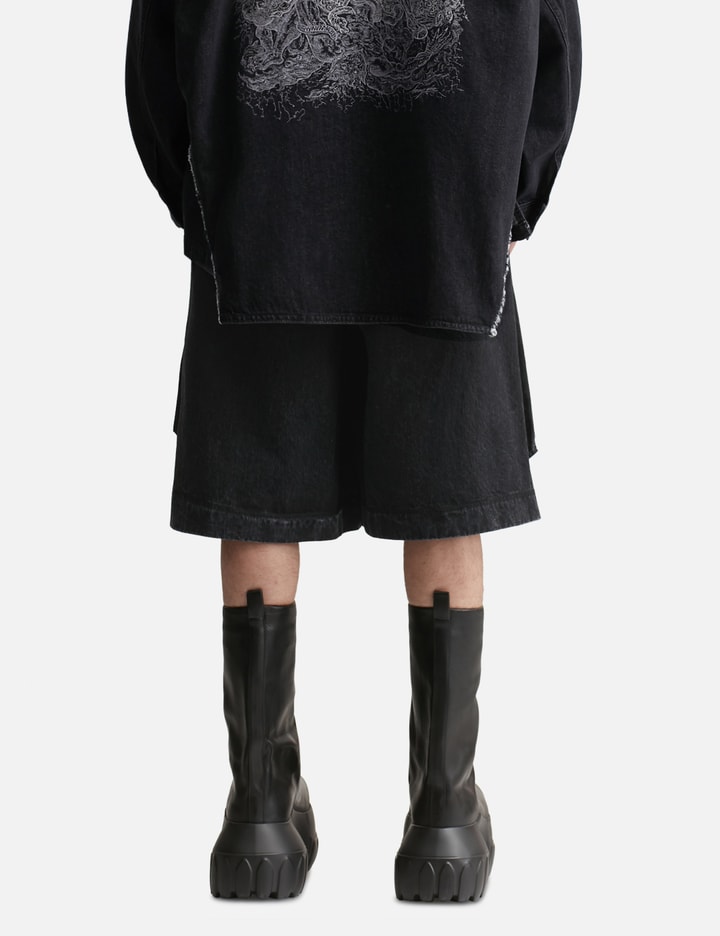 Bias Drape Shorts view 4