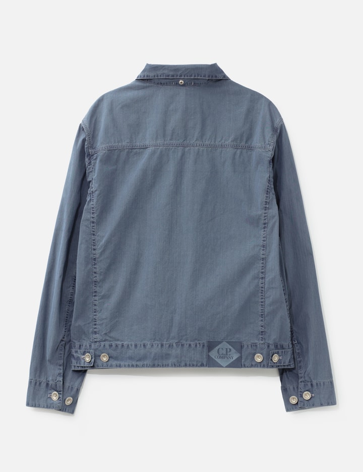 C.P. Company 50 Fili Indigo Bleached Goggle Jacket
