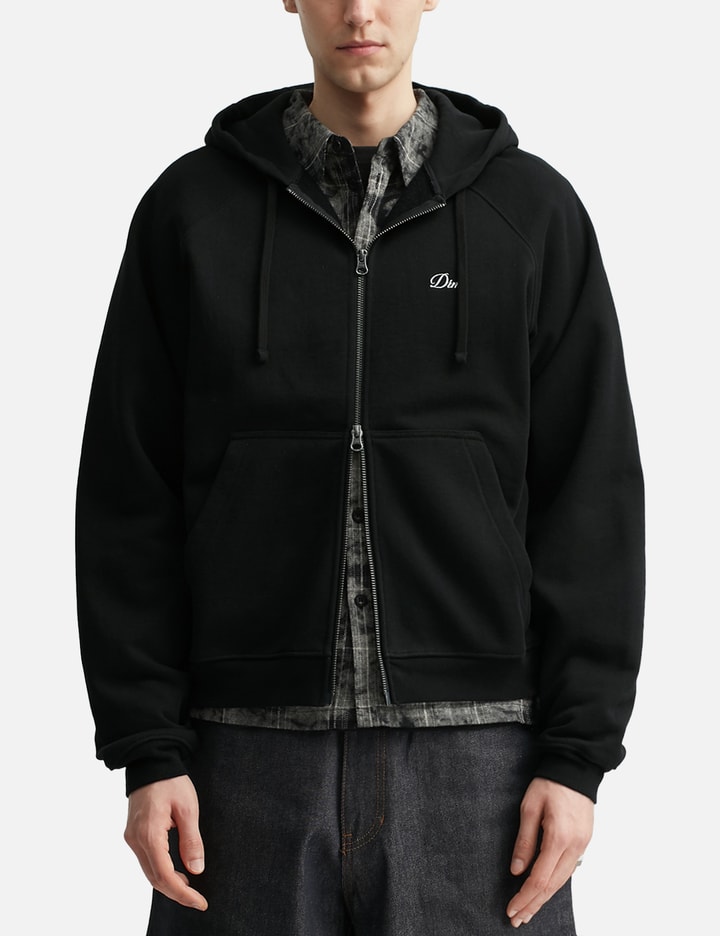 Cursive Small Logo Zip Hoodie Placeholder Image
