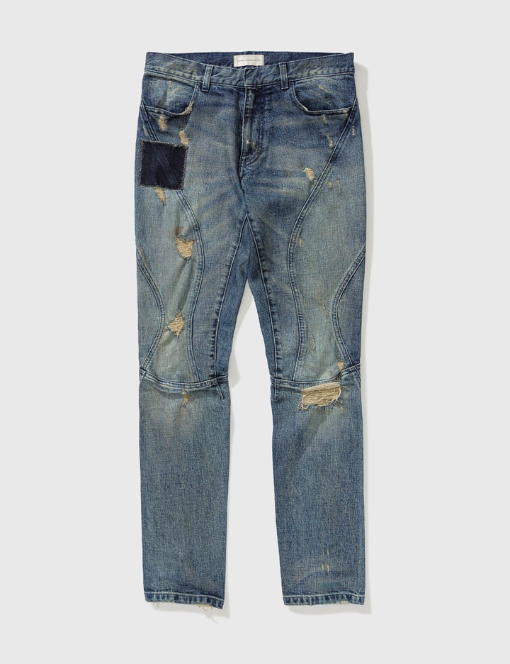 Faith Connexion Destroyed Jeans In Blue