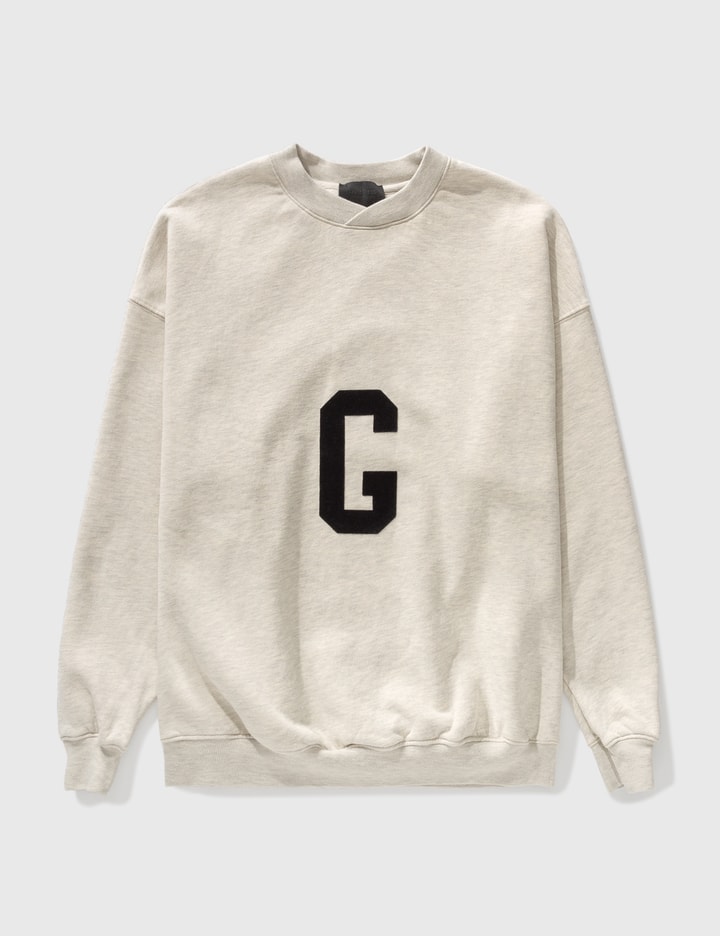 Fear Of God Logo-printed Crewneck Cotton-jersey Sweatshirt In White