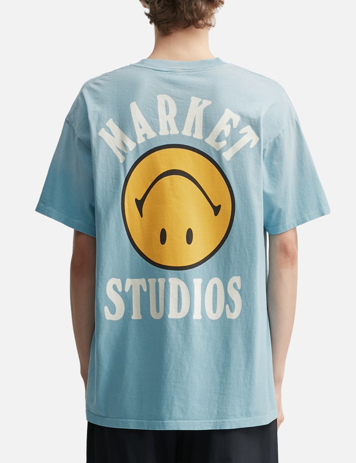 Market x Smiley Upside Down Lockup T-Shirt Placeholder Image