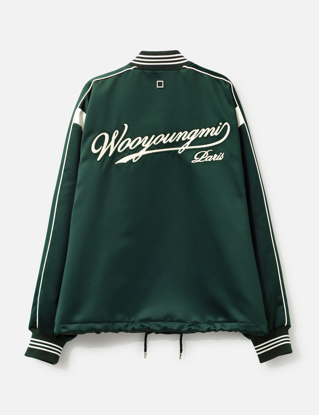 Script Logo Baseball Jacket view 9