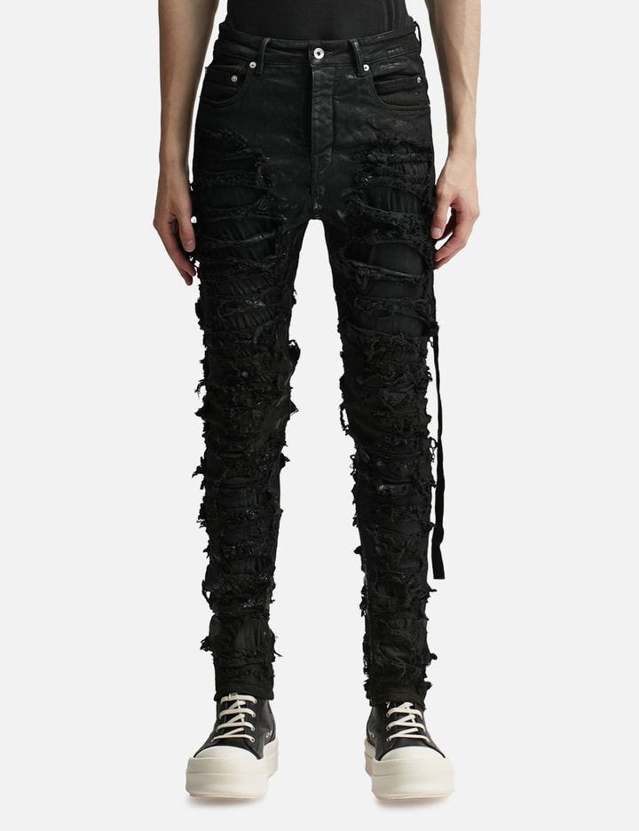 Slashed Detroit Cut Jeans Placeholder Image