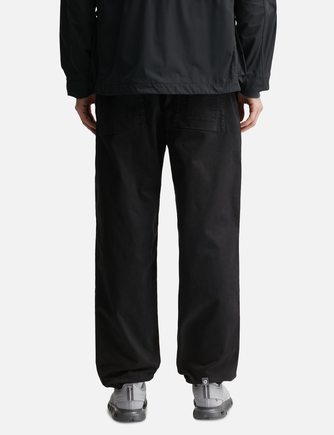Organic Cotton Stretch Broken Twill 'OLD' Effect Cargo Trousers view 13