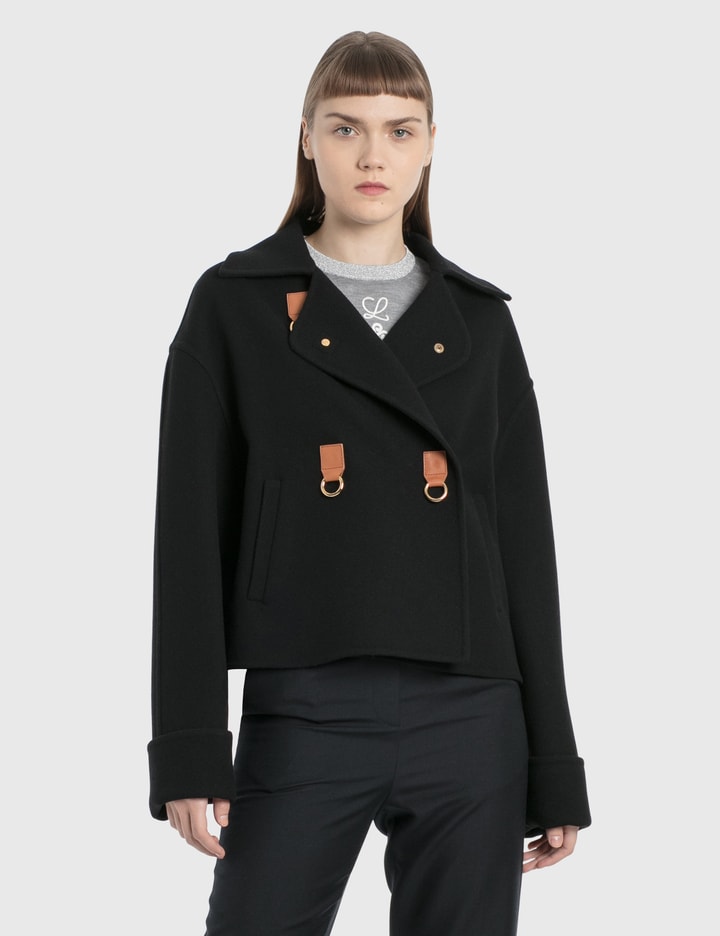 Cropped Double-breasted Jacket Placeholder Image