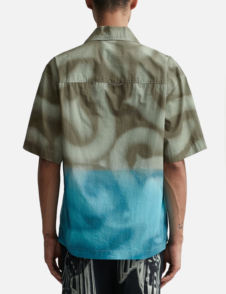 Awake Ny X Mundo Dip Dyed Camp Shirt Placeholder Image