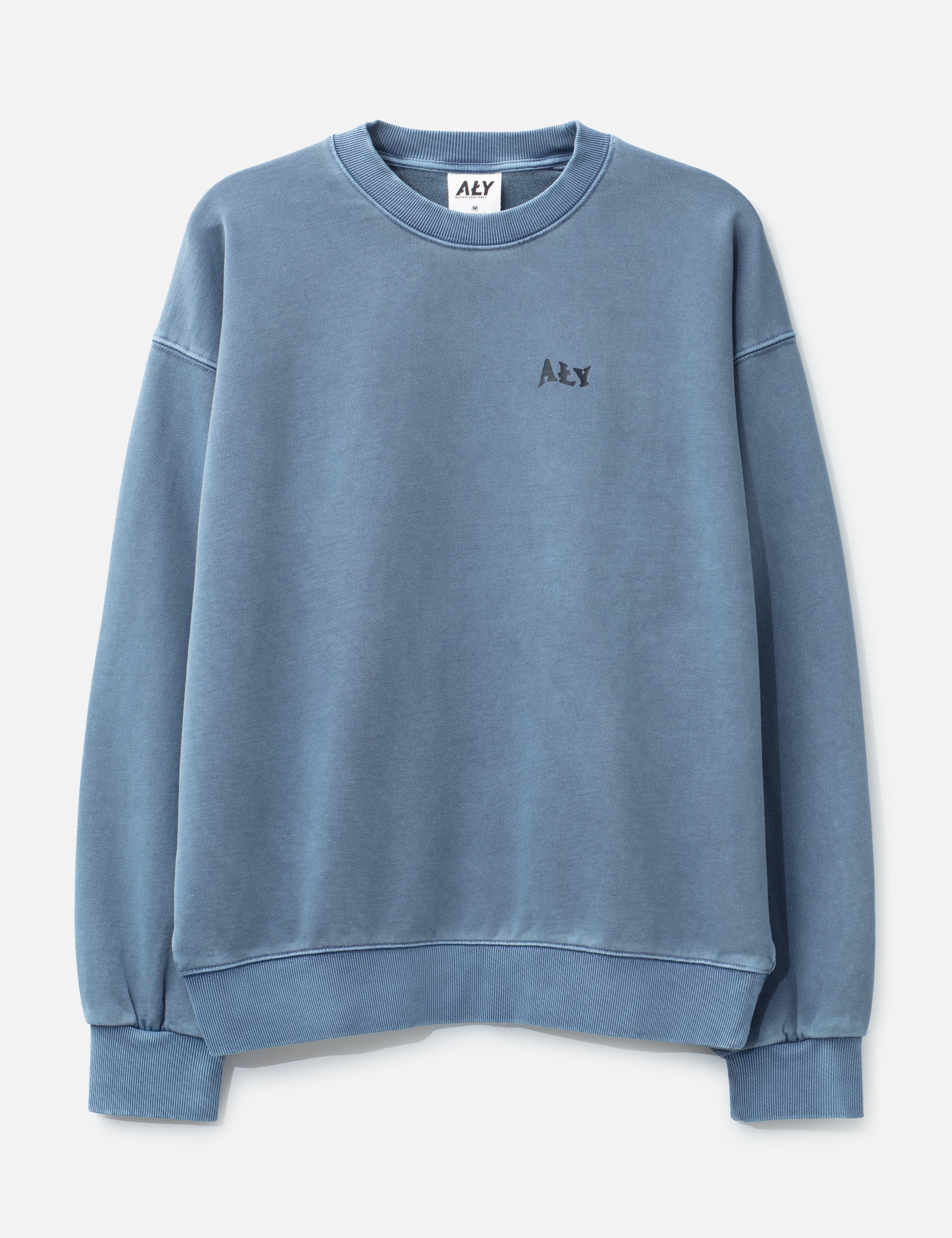 "Good Vibes Ahead Blue Washed" Crewneck view 17