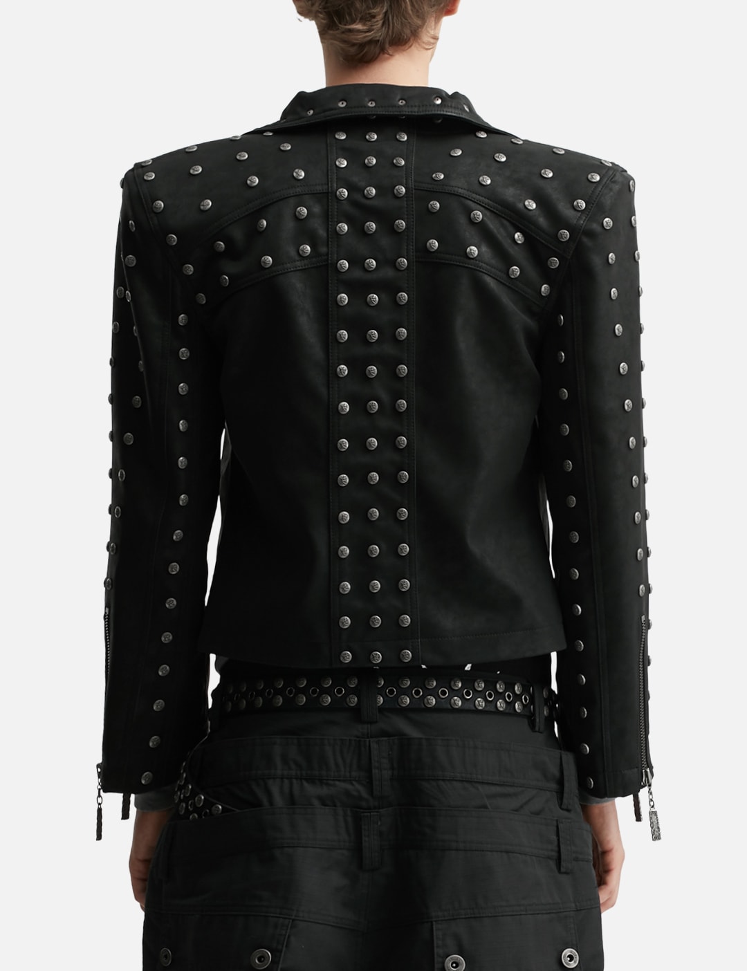 "Jotaro" PU Leather Jacket view 13