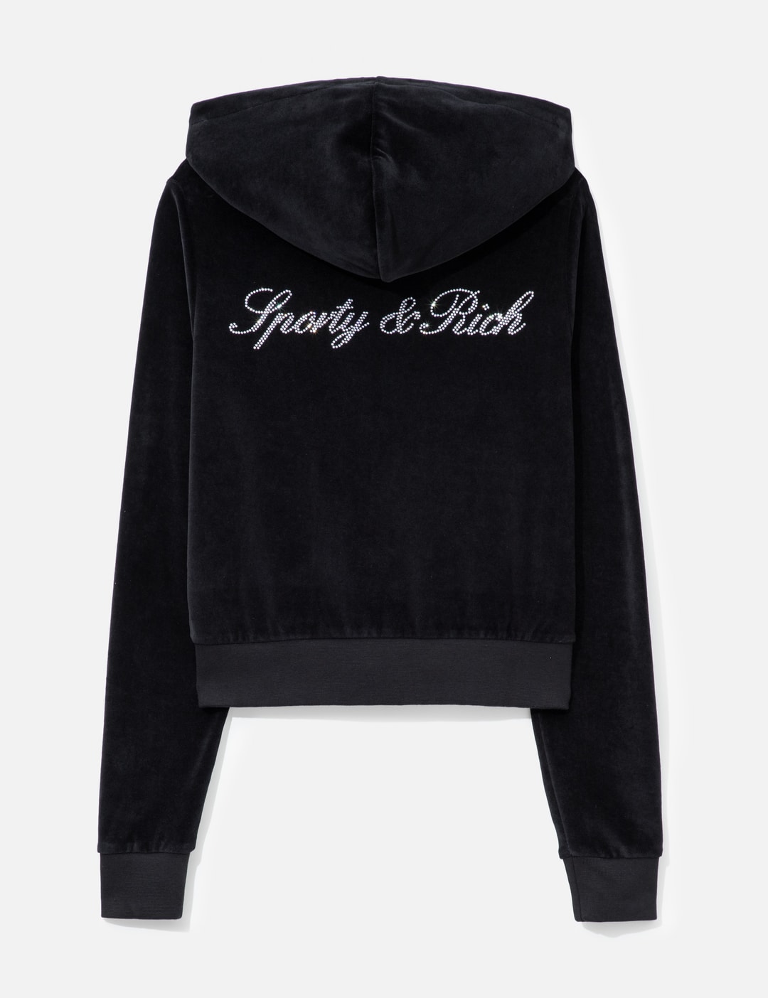 Signature Logo Krystal Zip Hoodie view 9