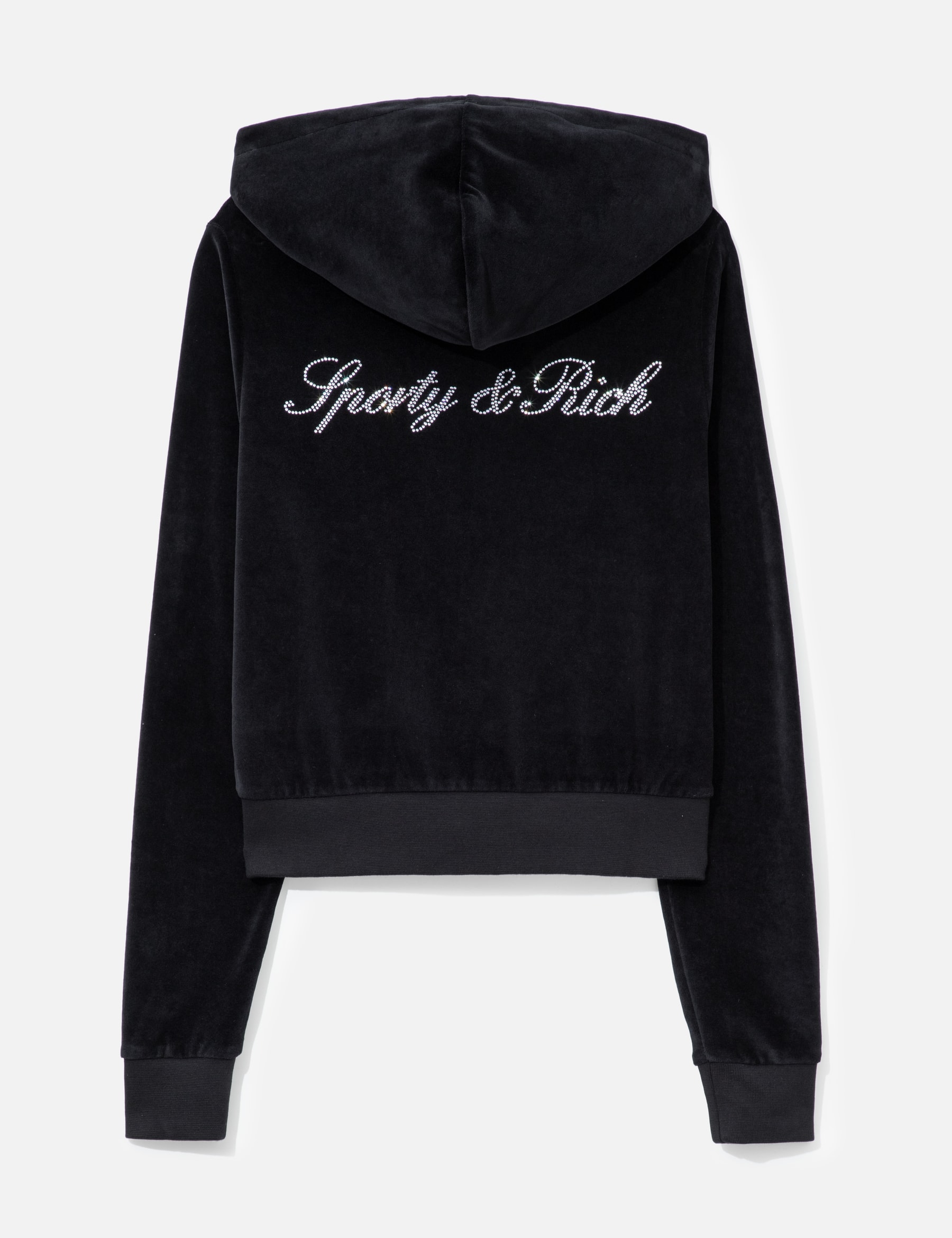 Signature Logo Krystal Zip Hoodie view 17