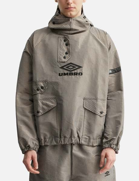 X Slam Jam Smock Check Anorak view 10