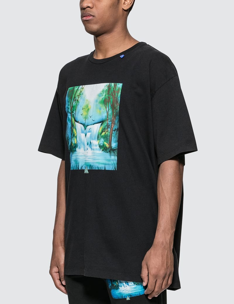 off white waterfall tee