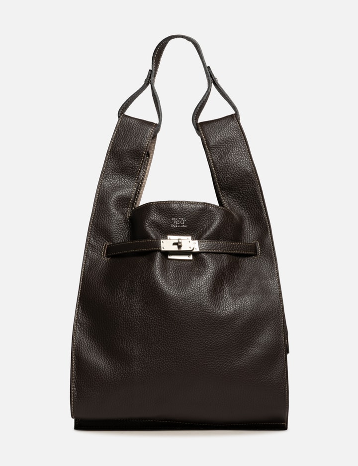 Beautiful People Large Market Bag In Shrink Leather