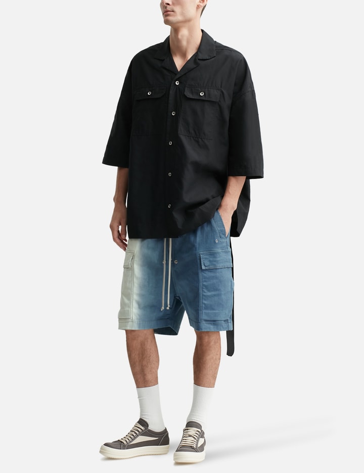 Cargobela Shorts In Degrade Stretch Denim Placeholder Image
