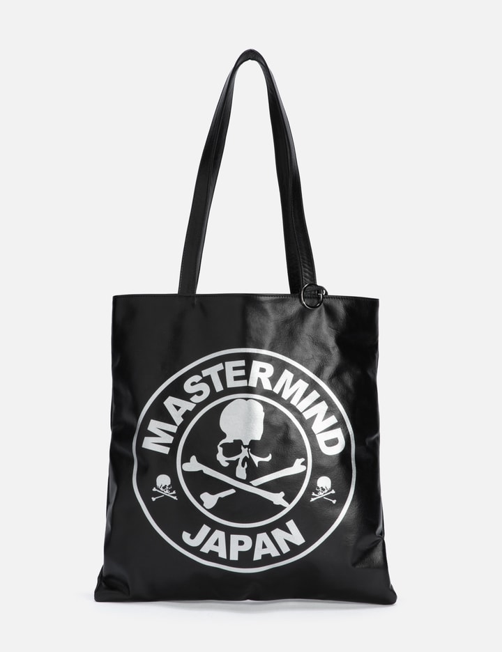 Mastermind Japan Leather Tote Bag In Brown
