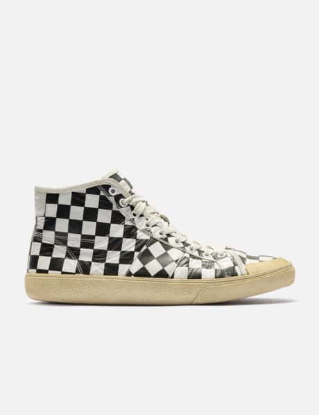 Saint Laurent Checkerboard Sneakers