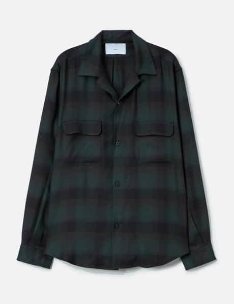 SUGARHILL Plaid Open Collor Shirts