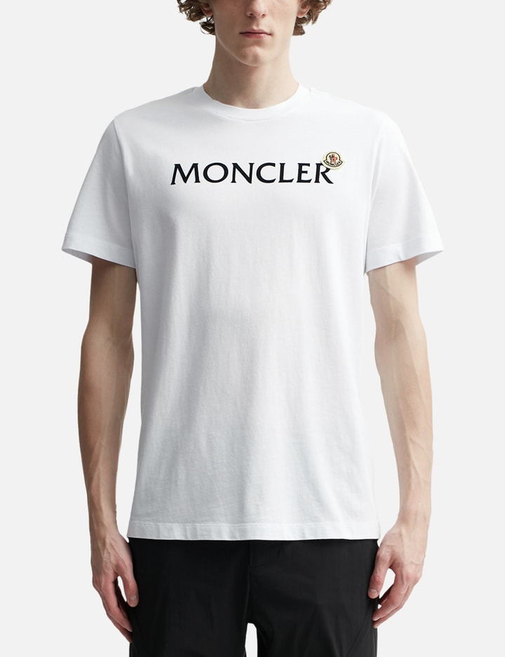 T-shirts Moncler - Off-White short sleeve Tee - C109H800165083152034