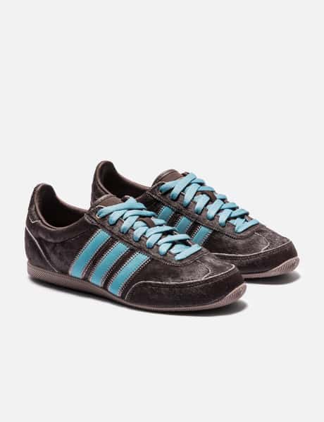 adidas gazelle silver green womens Vintage Adidas Jeans Sneakers Women's US 7 – dla dushy main image 1