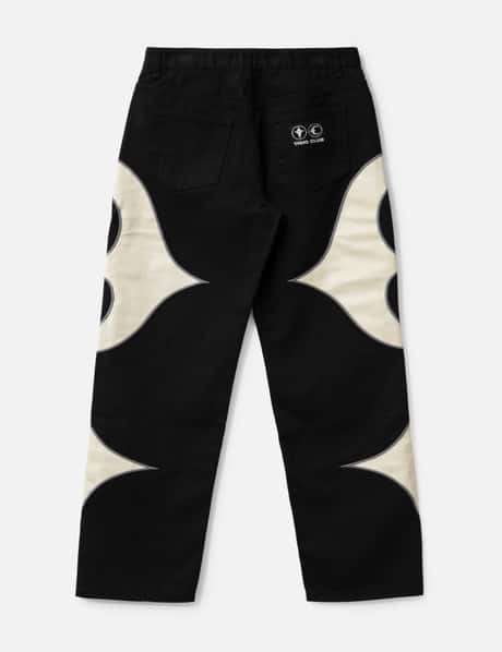 THUG CLUB - TC Leather Washing Denim Pants | HBX - Globally 