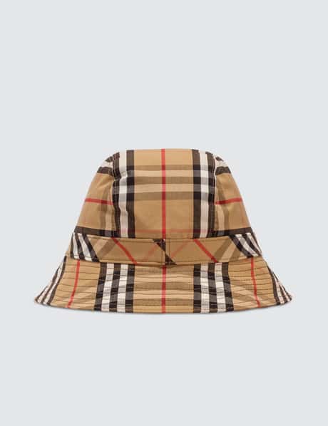 Burberry - Burberry Vintage Check Bucket Hat | HBX display picture 1
