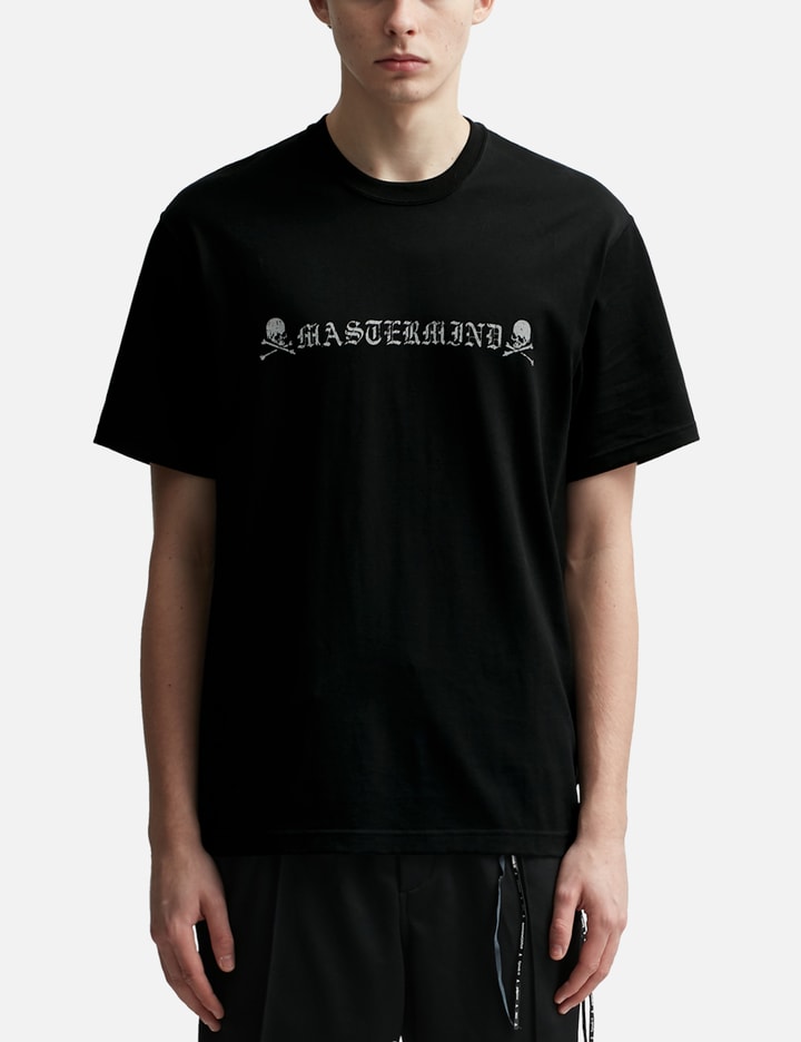 Shop Mastermind Japan Mj Logo T-shirt In Black