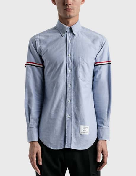 Thom Browne RWB Stripe Oxford Shirt