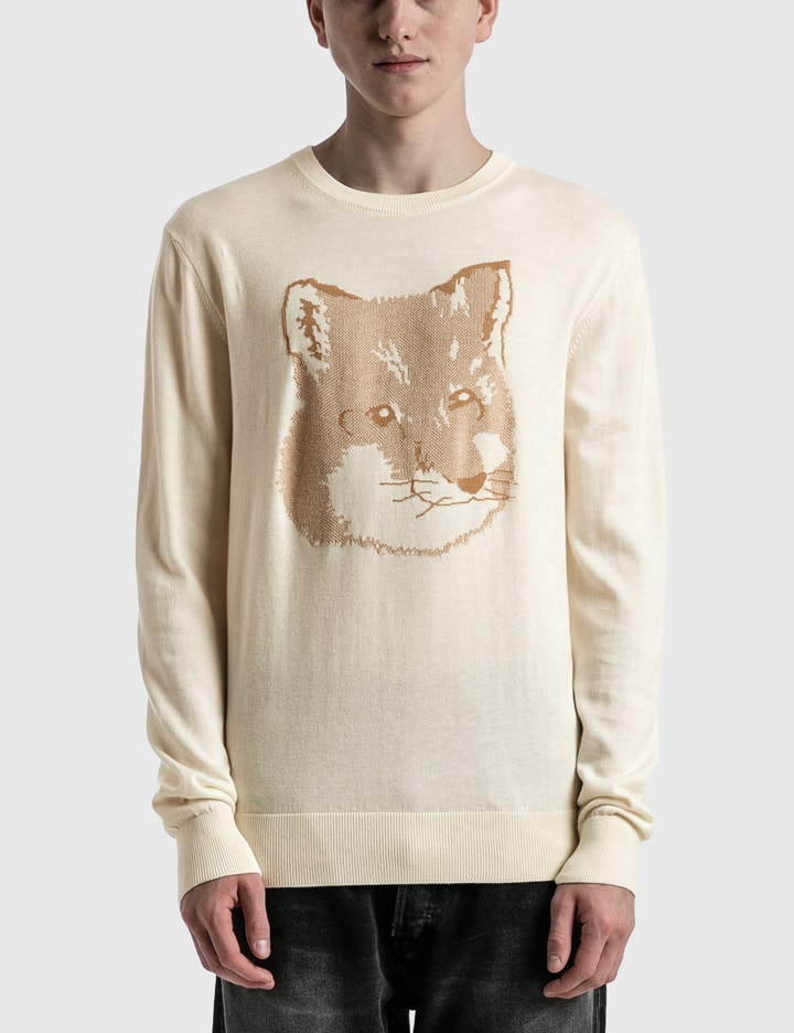 Pique Fox Head R-neck Pullover Placeholder Image