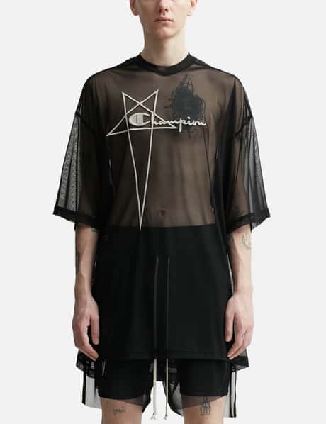 Rick Owens - Rick Owens X Champion メッシュ トミー Tシャツ | HBX  