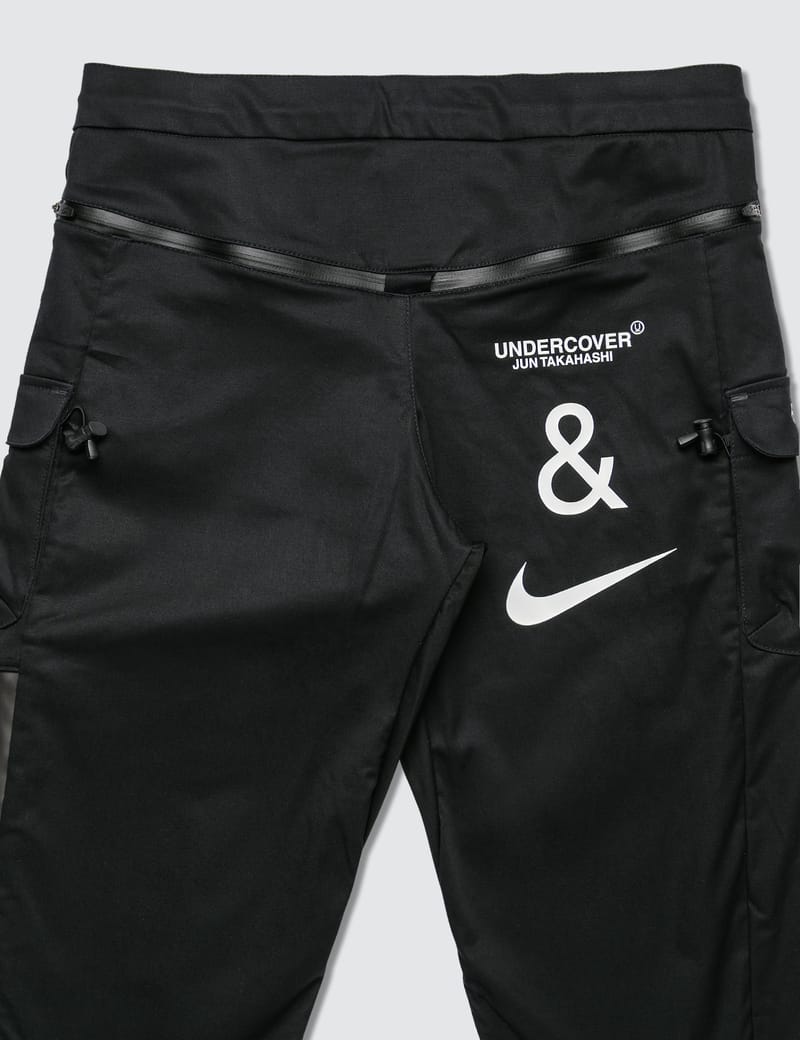 nike x undercover cargo pants black
