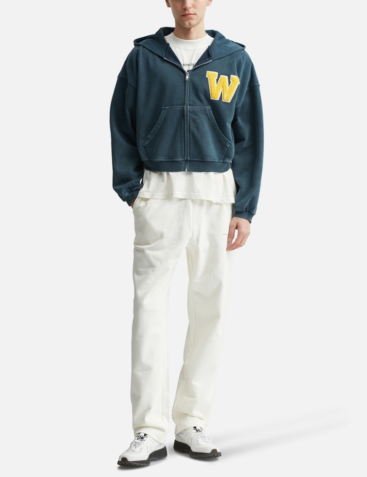 Warm Winter Days Varsity Zip Up Hoodie