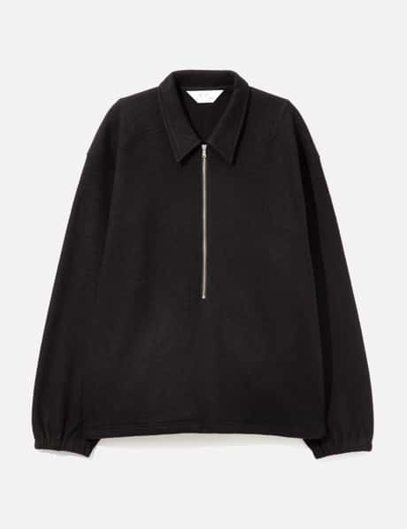 ANCELLM Wool Pull Over Shirt