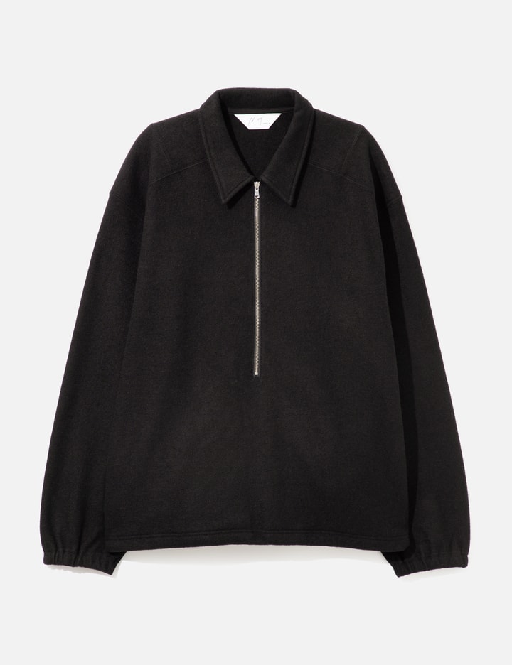 ANCELLM Wool Pull Over Shirt