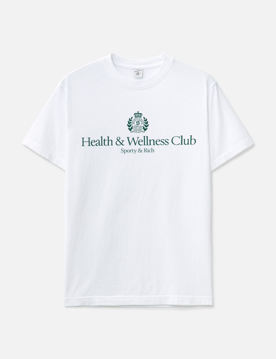 Sporty & Rich H&W Crest T-Shirt