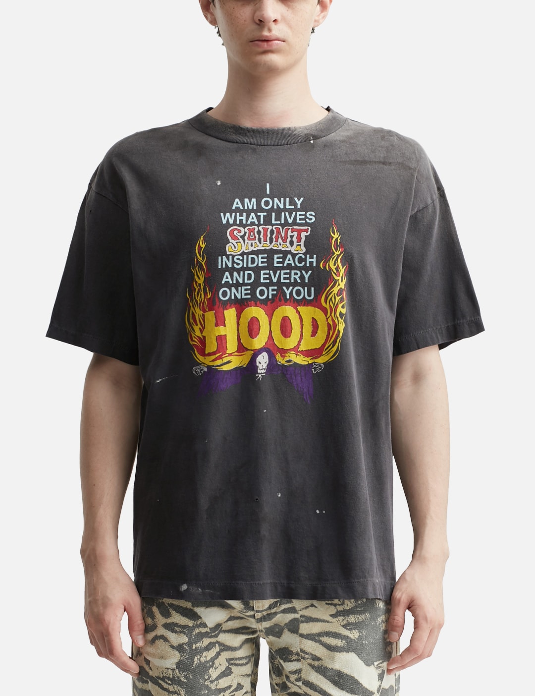 Mxxxxxx × NEIGHBORHOOD STHD.Hood Short Sleeve T-Shirt view 12