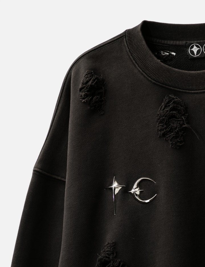 Distressed TC Logo Crewneck Sweatshirt Placeholder Image