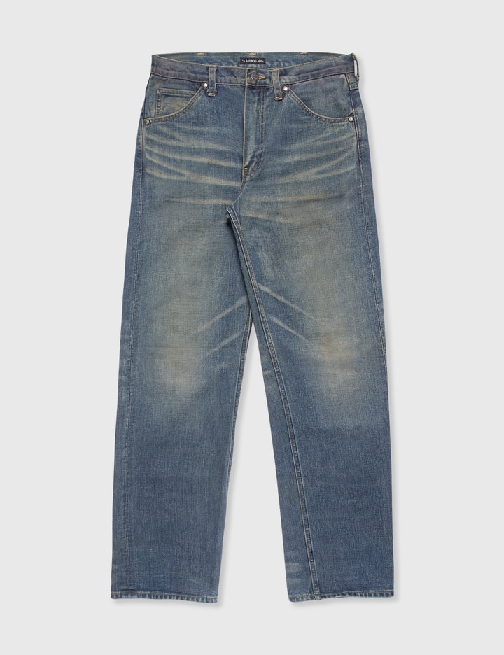 Bape Washed Denim Jeans Placeholder Image