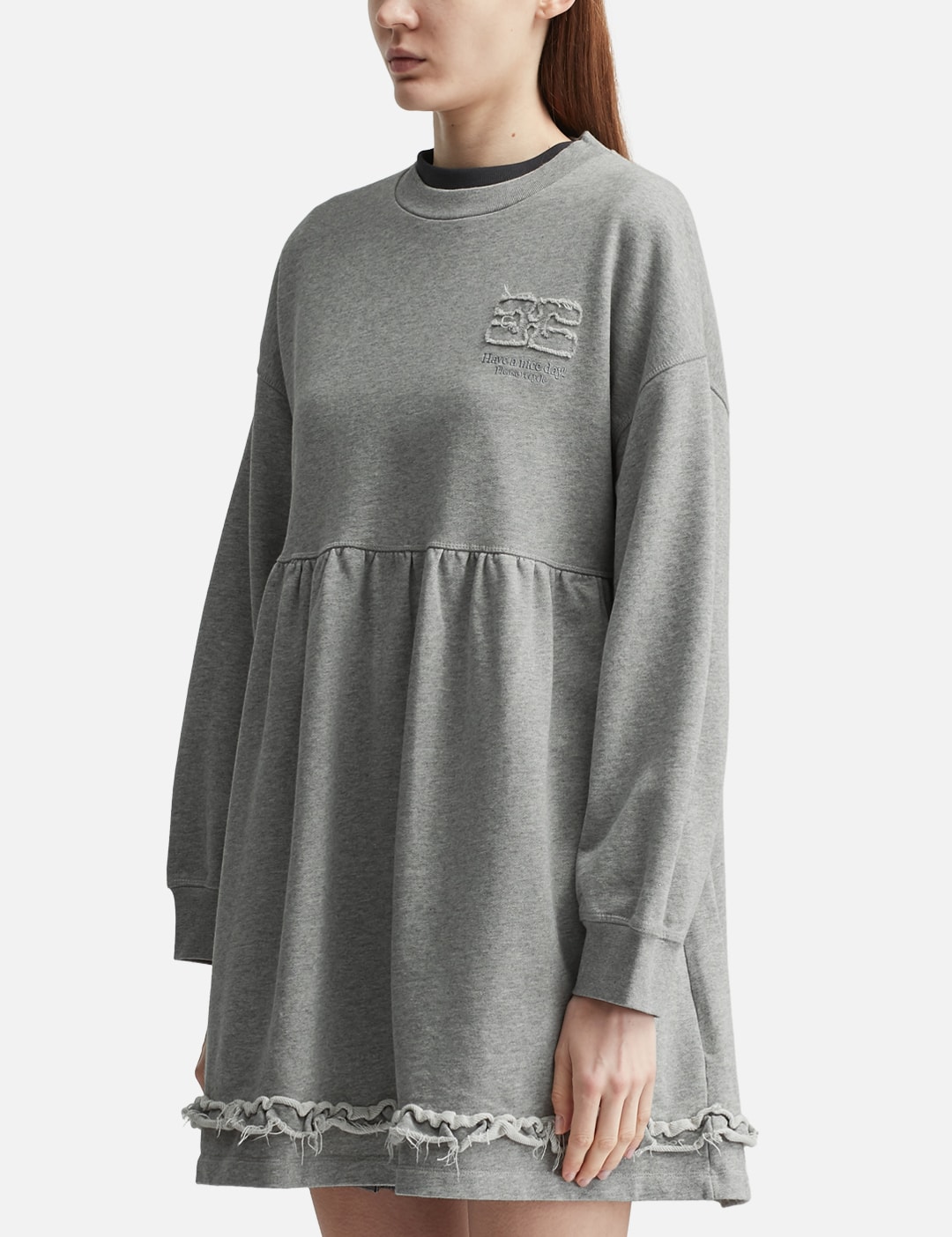 Isoli Crewneck Peplum Dress view 14