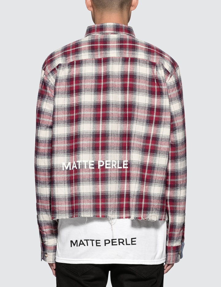 Fake Cropped Flannel Shirt Placeholder Image